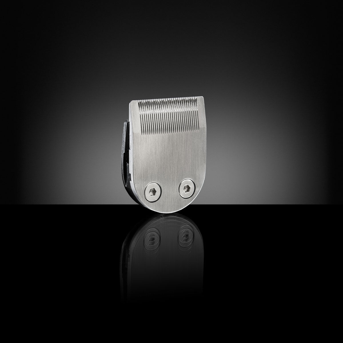 Japanese Steel U-Blade on dakr background